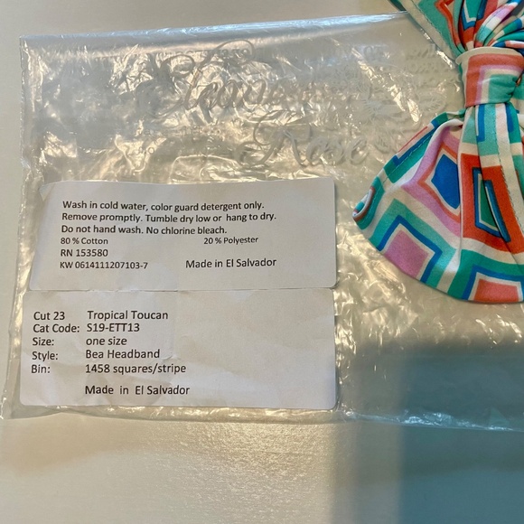 Eleanor Rose Bea Headband in Tropical Toucan - Picture 2 of 2